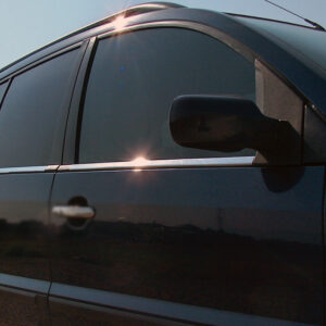 Зовнішня окантовка стекол (4 шт, нерж.) Carmos - Турецька сталь Ford Fusion 2002-2009 рр.