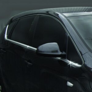 Нижня окантовка вікон (Hatchback, 8 шт, нерж) Carmos - Турецька сталь Opel Astra J 2010↗ рр.