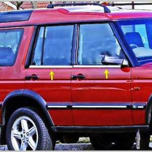 Окантовка вікон (4 шт., нерж.) Land Rover Discovery II