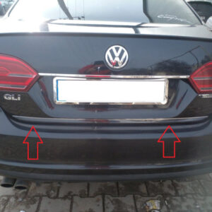 Кромка багажника (нерж) 2011-2014 Volkswagen Jetta 2011-2018 рр.
