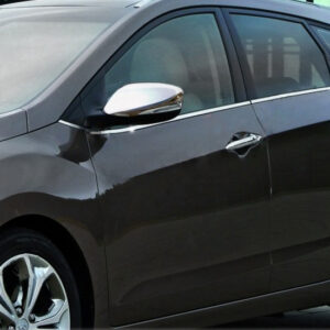 Молдинг бічних стекол (SW, нерж) Hyundai I-30 2012-2017 рр.