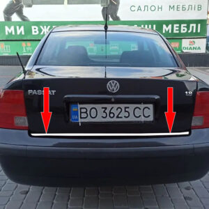 Кромка багажника SD 1996-2001 (нерж) Volkswagen Passat B5 1997-2005 років.