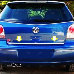 Кромка багажника 2005-2009 (нерж) Volkswagen Polo 2001-2009 рр.