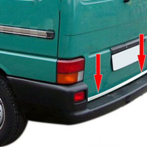 Накладка на кромка багажника (нерж) Carmos, Ляда - 1 двері Volkswagen T4 Caravelle/Multivan