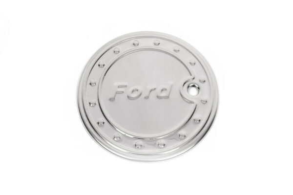 Накладка на лючок бензобака (нерж.) Ford Fiesta 2002-2008 рр.