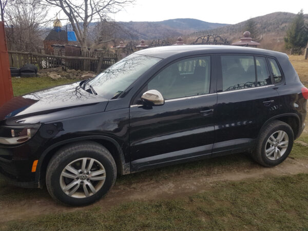Окантовка вікон (6 шт, нерж) Volkswagen Tiguan 2007-2016 рр.