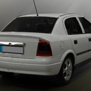 Планка над номером (нерж) OmsaLine - Італійська нержавійка Opel Astra G classic 1998-2012рр.
