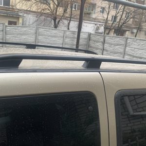 Рейлінги Skyport (чорні) на Fiat Doblo I 2005-2010 максі база