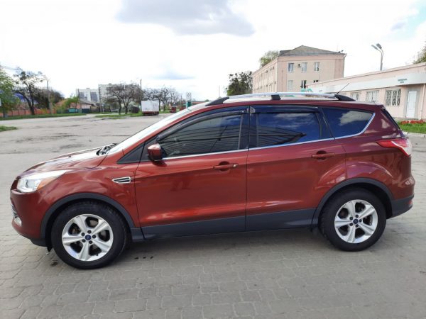 Турецькі рейлінги Хром (2 шт) на Ford Kuga/Escape 2013-2019