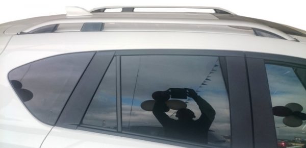 Рейлінги Skyport Grey (2 шт) на Mazda CX-5 2012-2017рр.