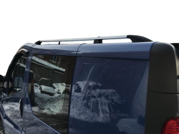 Рейлінги Хром Коротка база, Пласт. ніжки на Nissan Primastar 2002-2014рр.