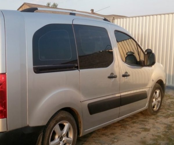 Рейлінги хромовані на Citroen Berlingo 2008-2018 (пластикові ніжки)