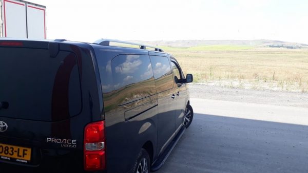 Рейлінги Skyport (сірі) XL база на Peugeot Traveller з 2017 року