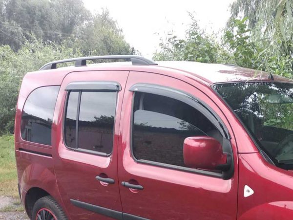 Рейлінги Skyport чорні на Renault Kangoo 2008-2020 максі база