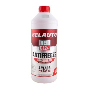 Антифриз BELAUTO RED G12+ (червоний, концентрат) 1,5л