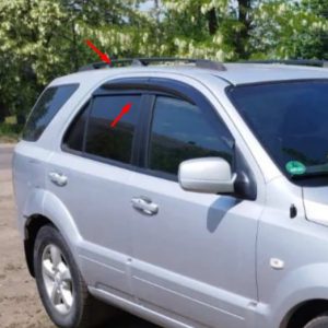 Вітровики на Kia Sorento 2002-2009 Sunplex Sport