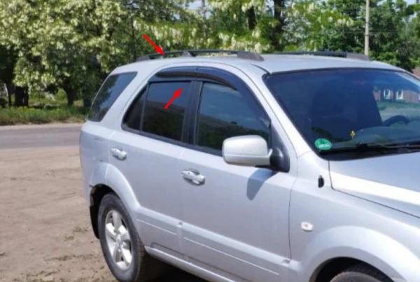 Вітровики на Kia Sorento 2002-2009 Sunplex Sport