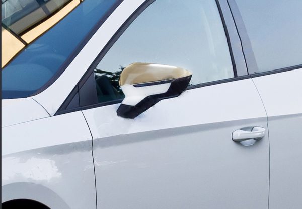 Накладки на дзеркала Seat Leon 2013-2020 (2 шт. Нерж)