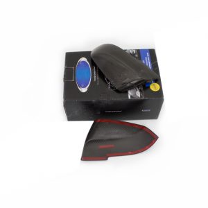 Накладки на дзеркала Audi A3 2008-2012 (2 шт. Карбон)