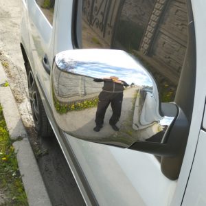 Накладки на дзеркала Renault Kangoo 2008-2013 (2 шт)