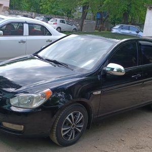 Накладки на дзеркала Hyundai Accent 2006-2010 (2 шт. Пласт)