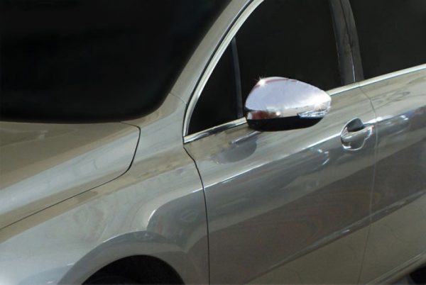 Накладки на дзеркала Peugeot 508 2010-2018 (2 шт нерж)