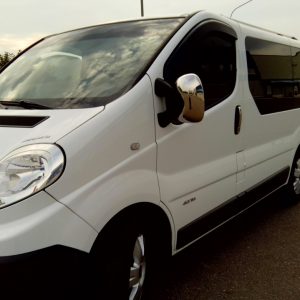 Накладки на дзеркала Opel Vivaro 2001-2015 (2 шт.)