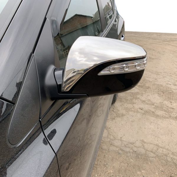 Накладки на дзеркала Hyundai IX-35 2010-2015 (2 шт нерж.)