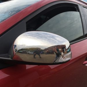 Накладки на дзеркала Renault Megane III 2009-2016 (2 шт. Нерж.)
