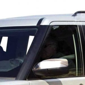 Накладки на дзеркала Land Rover Discovery II(2 шт нерж.)