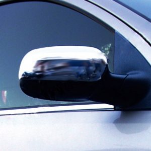 Накладки на дзеркала Opel Corsa C з 2000 року (2 шт нерж.)