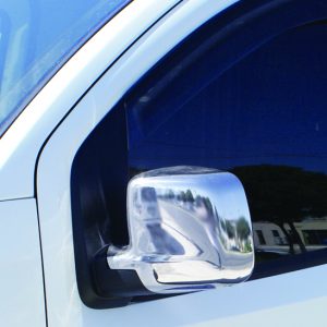 Накладки на дзеркала Peugeot Bipper з 2008 року (2 шт.нерж)