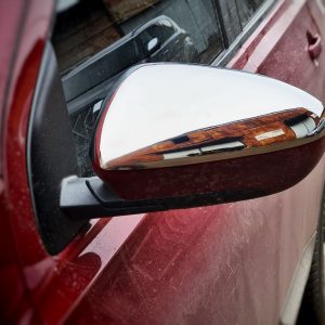 Накладки на дзеркала Nissan Qashqai 2010-2014 (2 шт. Нерж)
