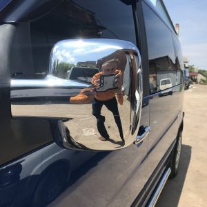Накладки на дзеркала Mercedes Vito W638 1996-2003 (2 шт Хром)