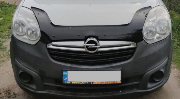Дефлектор капота Opel Combo 2012-2018 (EuroCap)